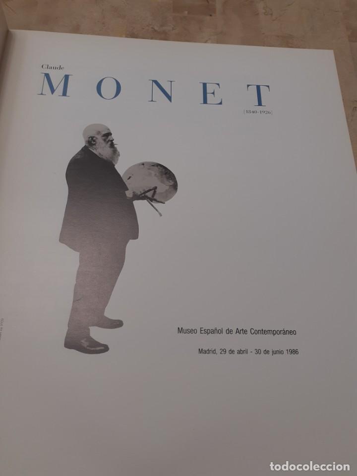 Arte: Catalogo libro de la Exposicion Monet de 1986 - Foto 2