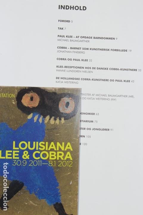 Arte: KLEE & COBRA. Museo of modern art Louisiana. 21 x 25,5 127 páginas. Incluye postal invitación. Buen - Foto 2 - 204813167