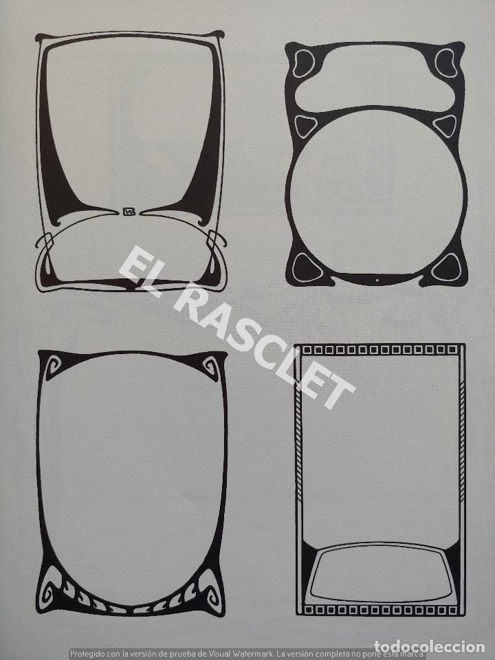 Arte: LIBRO ART NOUVEAU - FRAMES & BORDERS - - Foto 4