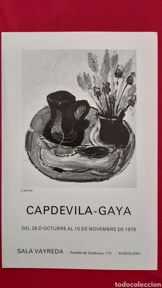 Arte: CAPDEVILA GAYA SAKA VAYREDA 1976 - Foto 1