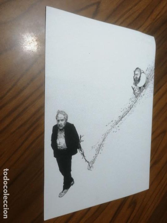Kunst: RAJA Y GRIETA. EL AIRE EN GUERRERO. TARJETA DE INVITACI&Oacute;N A ESTA EXPOSICI&Oacute;N DE JES&Uacute;S ZORITA. DIFICIL