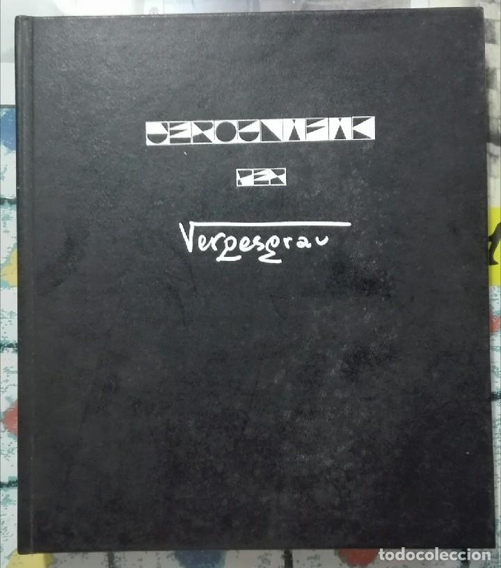 Arte: VERGESGRAU. JEROGLIFIC. 1982 - dedicado con poema