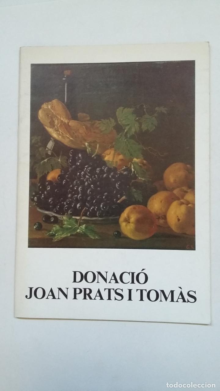 Art: DONACIO JOAN PTRAS I TOMAS. PALAU DE LA VIRREINA. AGOST 1982. CATALOGO. BARCELONA. TDKC64
