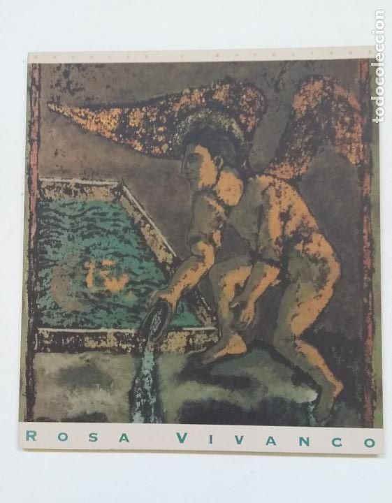 Arte: Rosa Vivanco. Angeles y espectros : cat&aacute;logo de exposicion: Sala de San Esteban Murcia. 1993. TDKC64