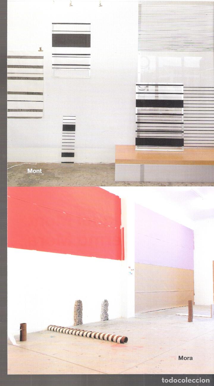Kunst: Miguel Mont. Guillermo Mora.Horizontal. Septiembre 2019.Tabacalera,La Fragua. Madrid. Tarjeta 27x15