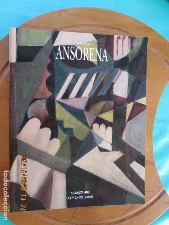 Arte: ANSORENA CATALOGO SUBASTA 402 - 23-24 JUNIO 2020 - Foto 1