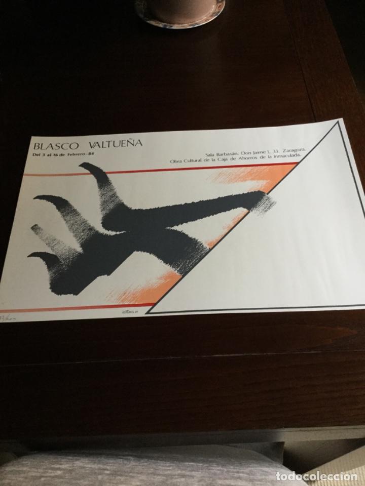 Arte: Cartel Sala de Arte Blasco Valtue&ntilde;a.