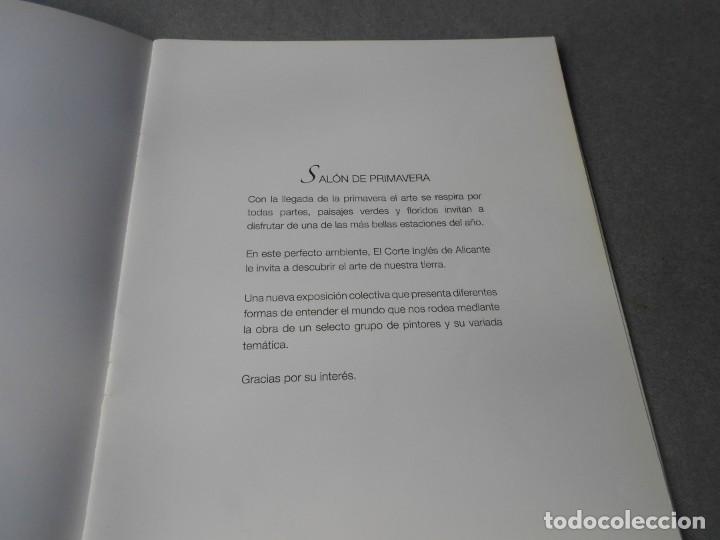 Arte: CATALOGO EXPOSICION DE PINTURA SALON DE PRIMAVERA - Foto 2