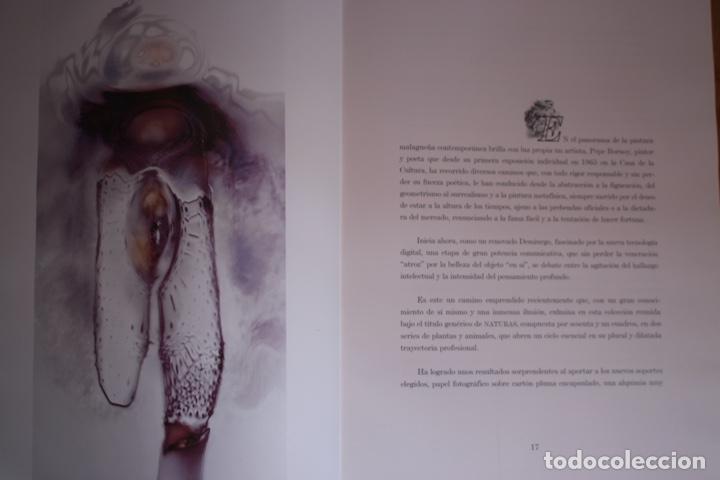 Arte: BORNOY, PEPE (Málaga 1942).Catálogo/libro de tapas duras con sobrecubierta de 25x33,5, NATURAS. - Foto 2 - 224743455