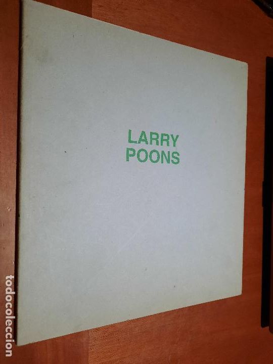 Art: LARRY POONS. CAT&Aacute;LOGO DE EXPOSICI&Oacute;N. MADRID 2000. R&Uacute;STICA. BUEN ESTADO
