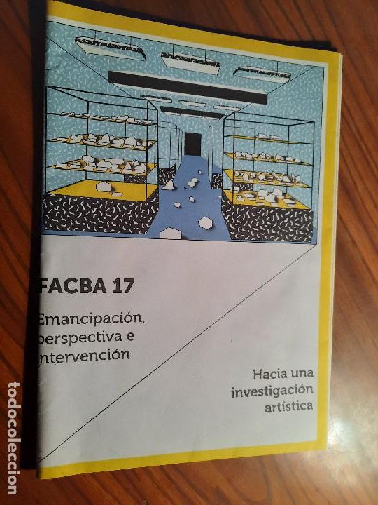 Arte: FACBA 17. DESPLEGABLE DE ESTA EXPOSICI&Oacute;N COLECTIVA. GRANADA. DOBLADO. BUEN ESTADO. DIFICIL