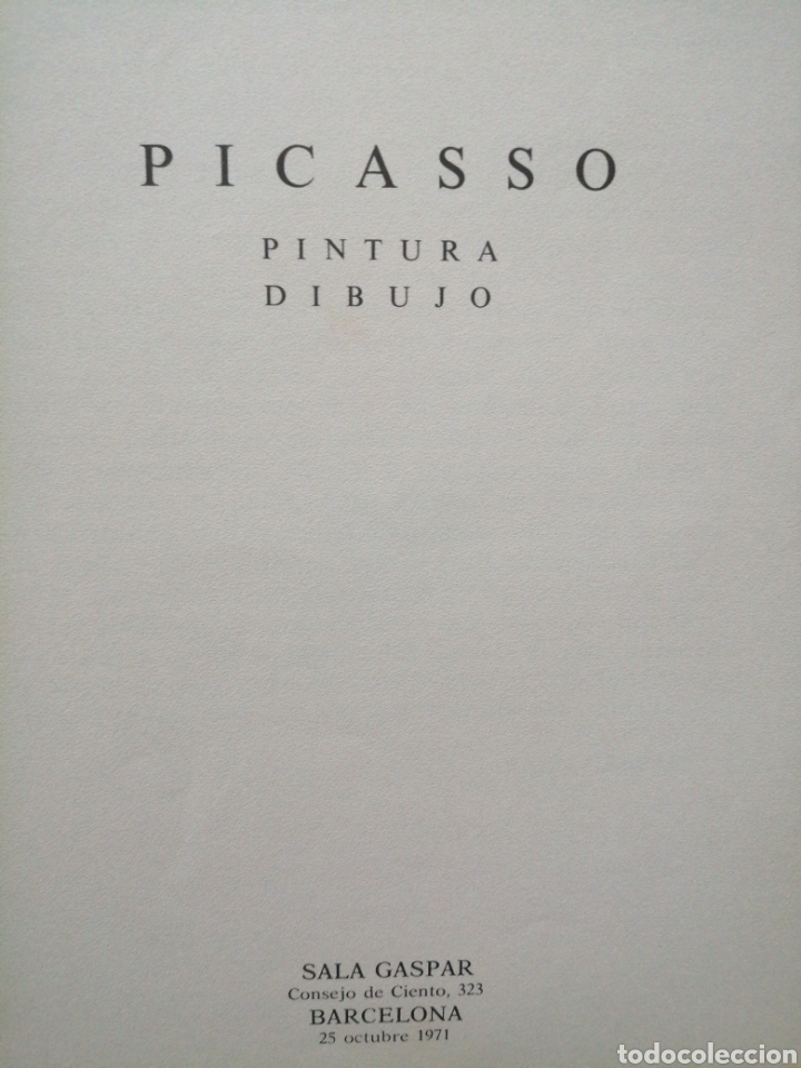 Arte: Picasso. Sala Gaspar 1971 - Foto 3