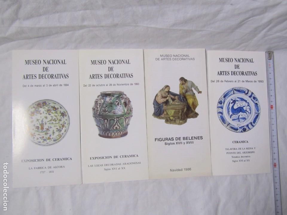 Arte: Conjunto de cat&aacute;logos y programas Museo Nacional de Artes Decorativas - Foto 2