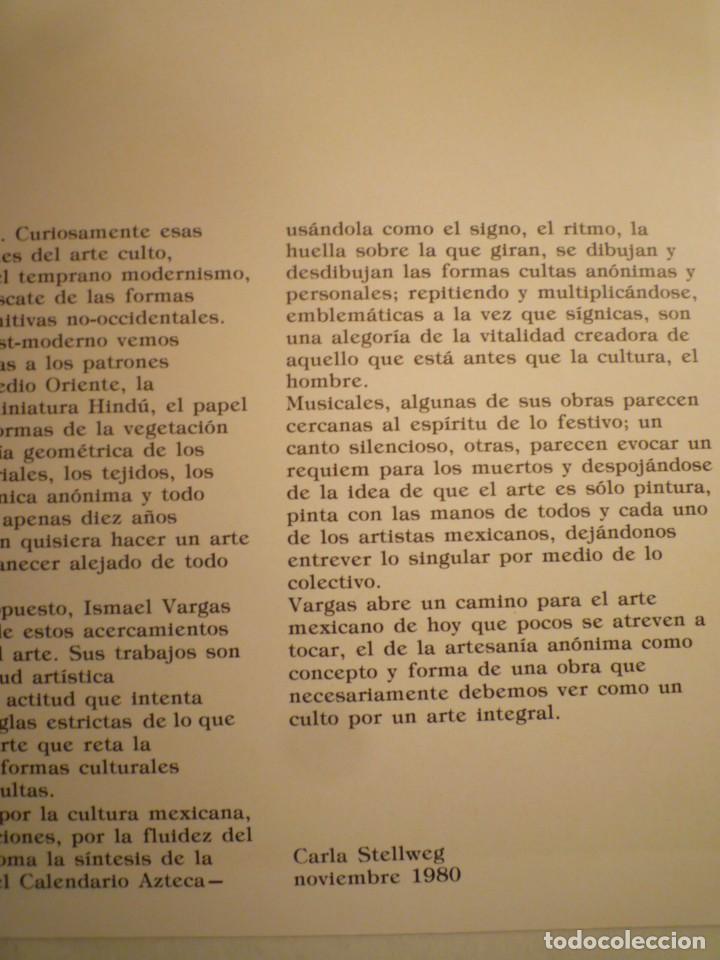 Arte: ISMAEL VARGAS. LA PIEDRA DEL SOL. MONTERREY. 1980 - Foto 5