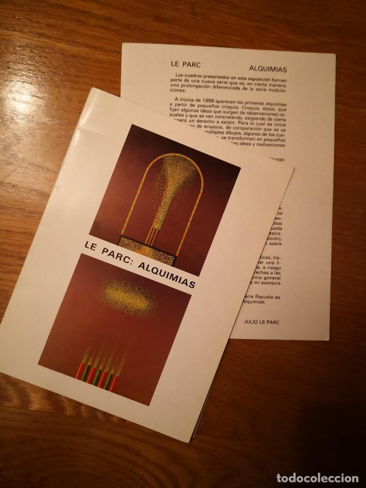 Arte: LE PARC ALQUIMIAS CATALOGO - Foto 1