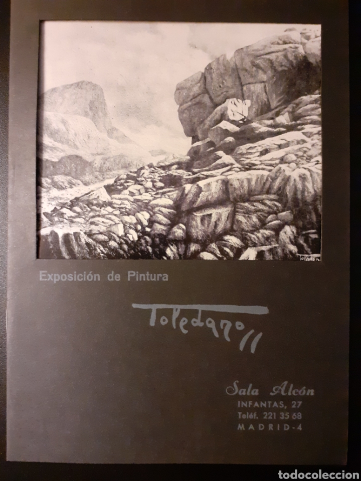 Kunst: Cat&aacute;logo Francisco Toledano - Galer&iacute;a Sala Alc&oacute;n, 1977
