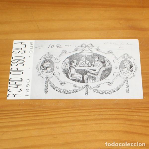 Arte: RICARD OPISSO SALA. DIPTICO EXPOSICION ART I TRA&Ccedil;A, OLOT 1997