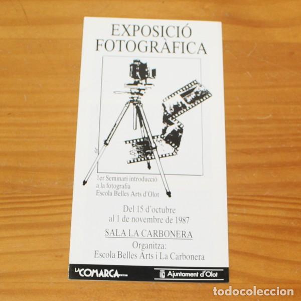 Arte: EXPOSICIO FOTOGRAFICA. ESCOLA BELLES ARTS D'OLOT I LA CARBONERA, 1987