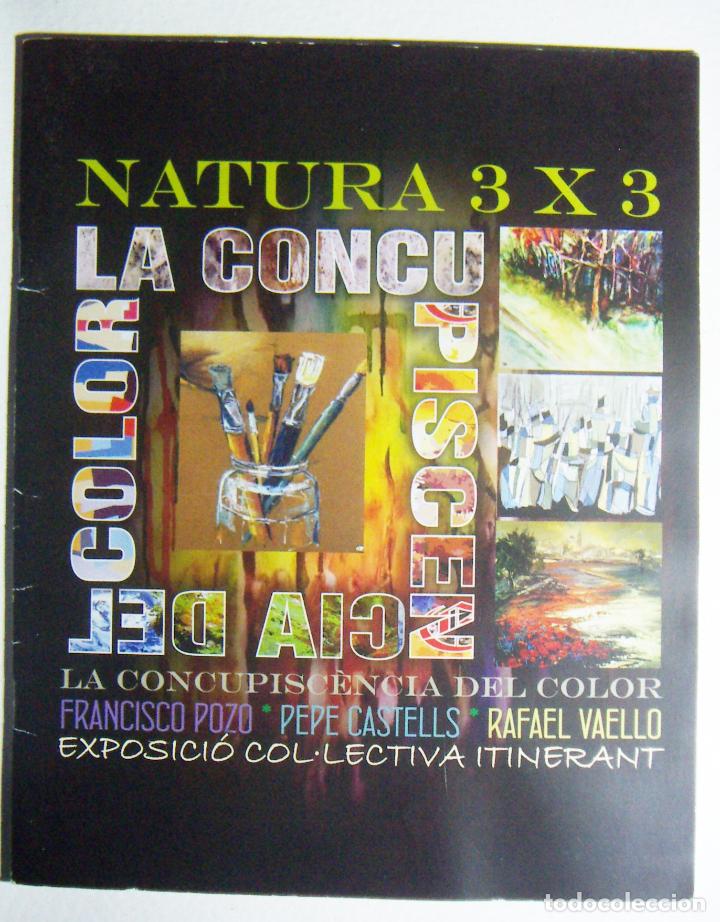 Arte: Color 3X3 Exposici&oacute;n colectiva Francisco Pozo Pepe Castells Rafael Vaello