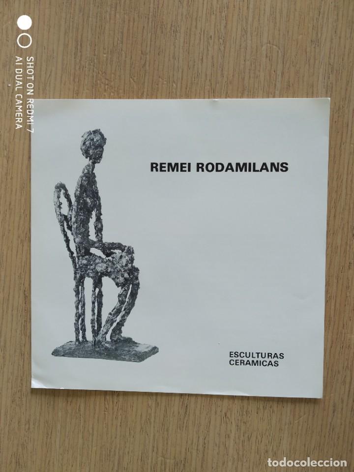 Arte: Remei Rodamilans. Cat&aacute;logo Sala Gaudi Barcelona 1976