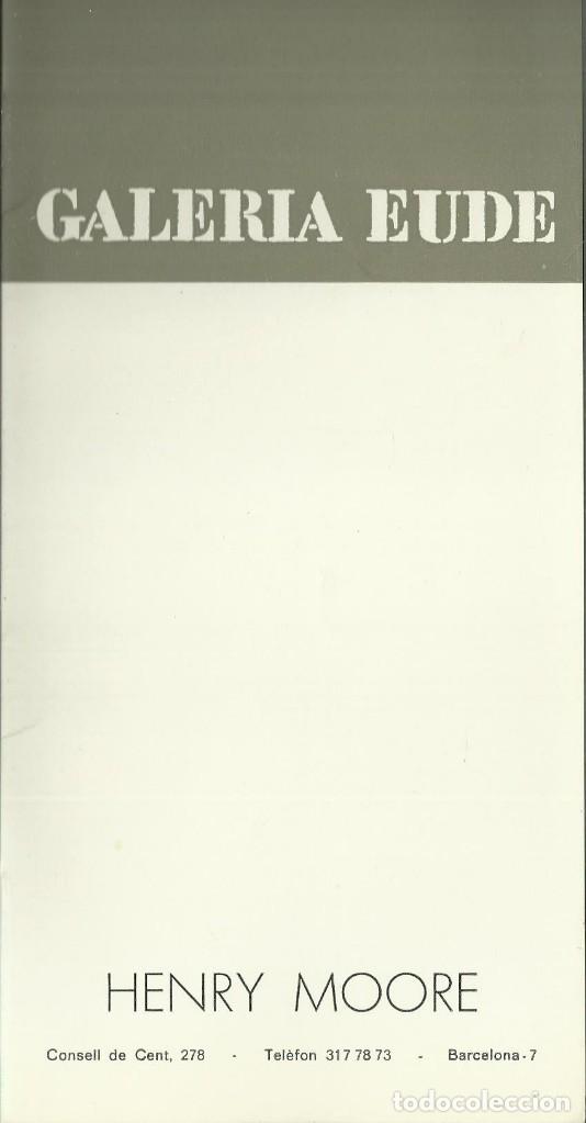 Arte: Henry Moore. Galer&iacute;a Eude, 1978 - Foto 1