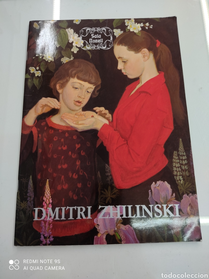 DMITRI ZHILINSKI (CATÁLOGO-INVITACIÓN DE LA EXPOSICIÓN) EDITA ALCOLE SALA DE ARTE 1991 ESCUELA RUSA (Arte - Catálogos)