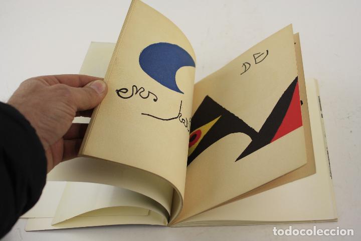 Arte: Calder, escultures, juny 1973, Sala Gaspar, ilustraciones litografiadas de Joan Mir&oacute;, Barcelona.