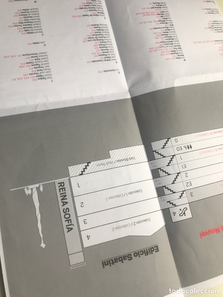 Arte: Envi&oacute; 8&euro;. Planos del museo REINA SOFIA 21x15cm - Foto 3