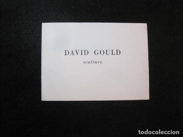 Kunst: DAVID GOULD-SCULTURE-CATALOGO PUBLICIDAD ESCULTURAS-VER FOTOS-(K-2766)