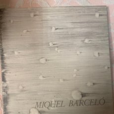 Arte: MIQUEL BARCELÓ, GALERÍAS SOLEDAD LORENZO OBRA DE 1989. Lote 262937090