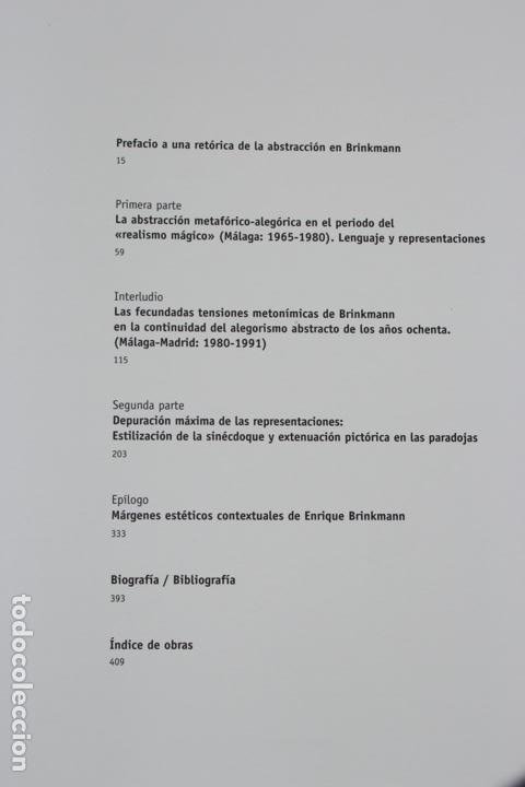 Arte: Brinkmann: figuras de la abstracción. Antonio García Berrio. 30,2 x 25 cm.414 pág. Muy buen estado. - Foto 5 - 266290153