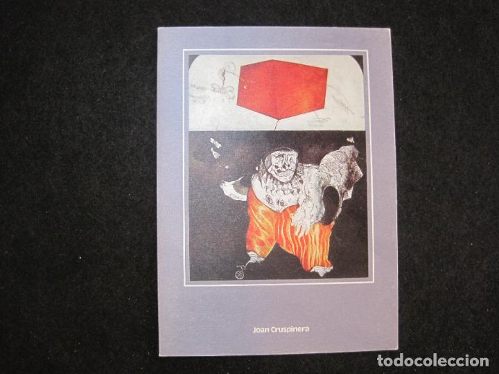 Arte: DAU AL SET-GALERIA ART-BARCELONA-JOAN CRUSPINERA-CATELEG EXPOSICIO ANY 1977-VER FOTOS-(K-3197)