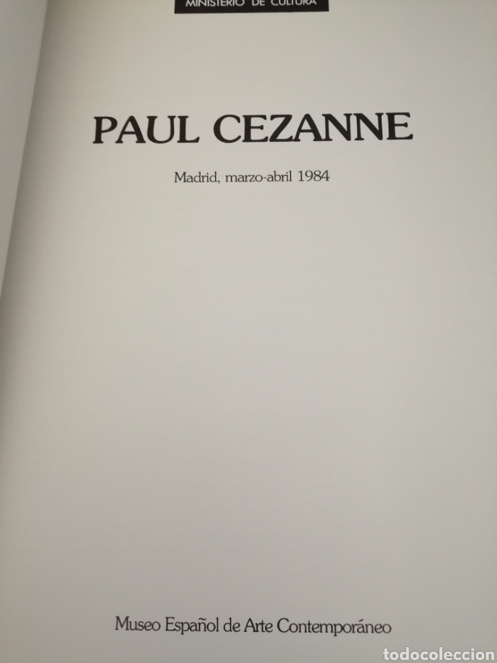 Arte: PAUL C&Eacute;ZANNE (CAT&Aacute;LOGO EXPOSICI&Oacute;N) - Foto 3