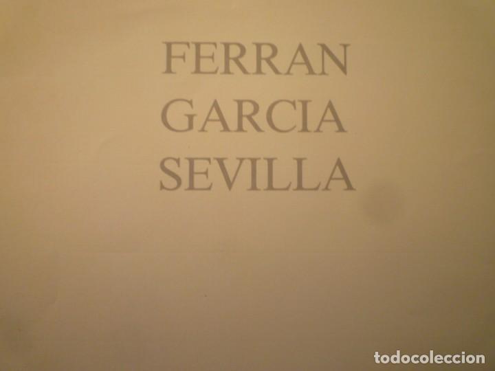 Arte: FERRAN GARCIA SEVILLA. DESPLEGABLE. GALERIA JUANA DE AIZPURU. 1987