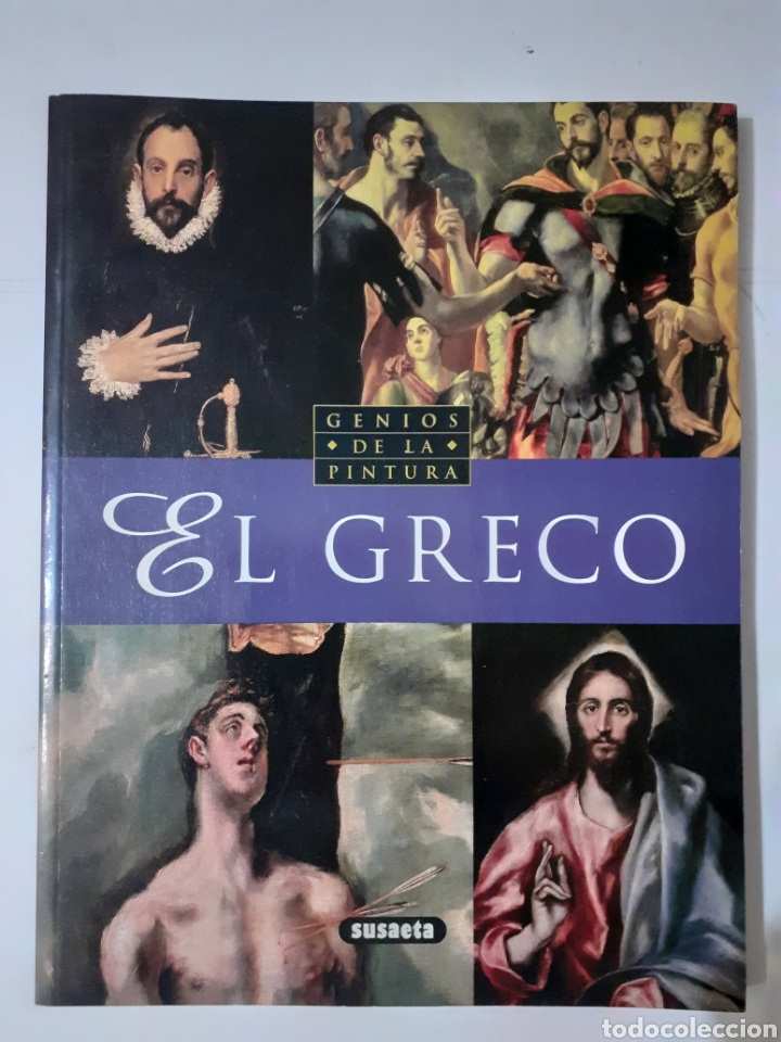 Arte: El Greco. Genios de la Pintura. Susaeta. 96 pgs. 33 x 25 cm. Tapa cartulina. Como nuevo.