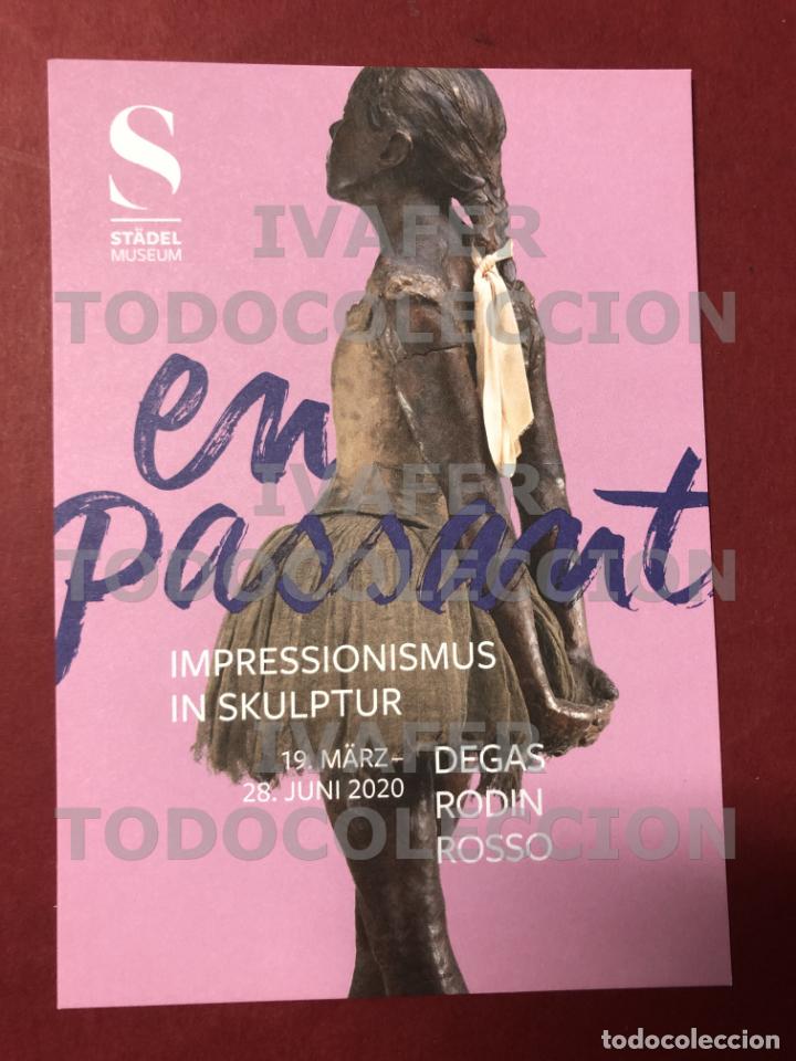 Arte: PAPEL EXPOSICION EN PASSANT EL IMPRESIONISMO EN LA ESCULTURA DEL STADEL MUSEUM DE FRANKFURT,