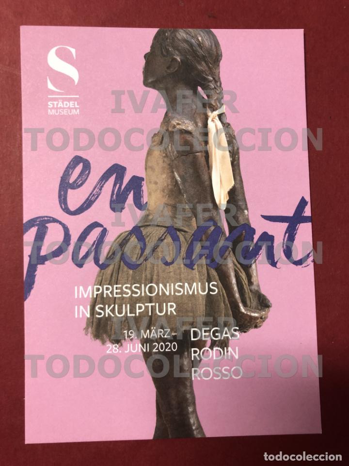 Arte: PAPEL EXPOSICION EN PASSANT EL IMPRESIONISMO EN LA ESCULTURA DEL STADEL MUSEUM DE FRANKFURT,