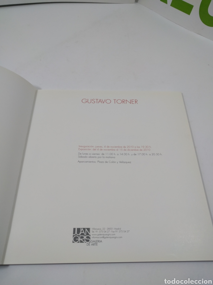 Arte: Torner. Praescriptura. Cat&aacute;logo. - Foto 3