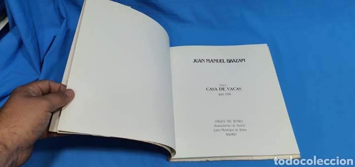Arte: LIBRO CATALOGO JUAN MANUEL BRAZAM 1990 - Foto 2