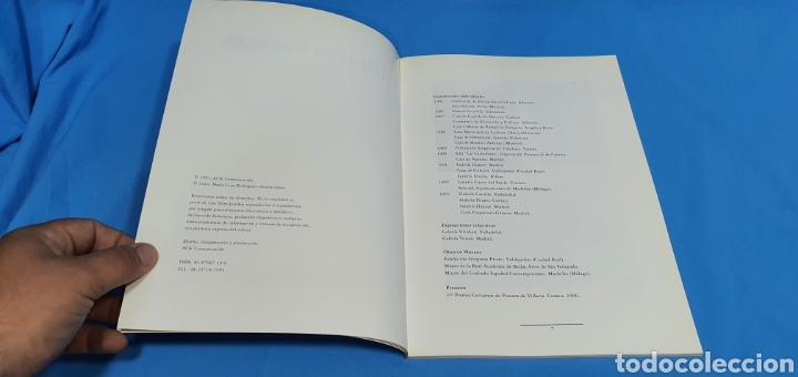 Arte: LIBRO CATALOGO URPIANO CARRASCO 1993 - Foto 3