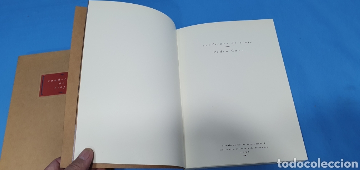Arte: CUADERNO DE VIAJE - PEDRO CANO - Foto 3