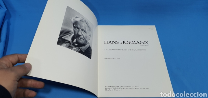 Arte: LIBRO CATALOGO HANS HOFMANN ,( 1880 - 1966 ) - Foto 2