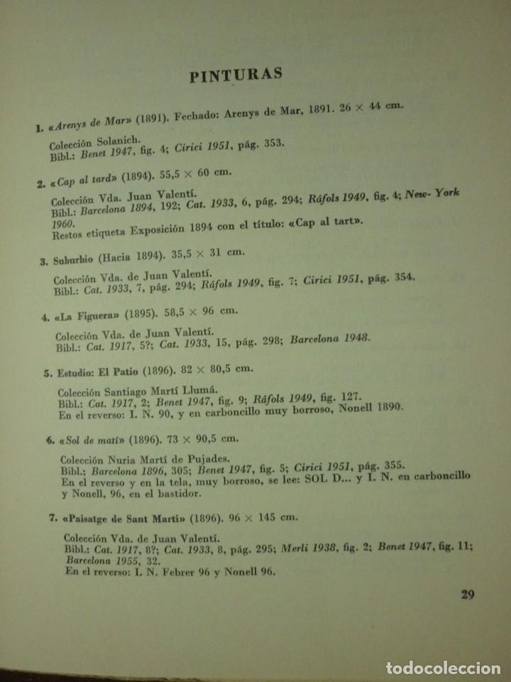 Arte: EXPOSICI&Oacute;N ISIDRO NONELL CATALOGO- 1962 - Foto 8
