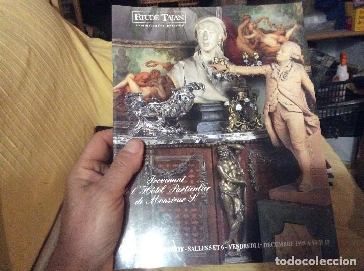 Arte: Catalogo subasta de antiguedades etude tajan