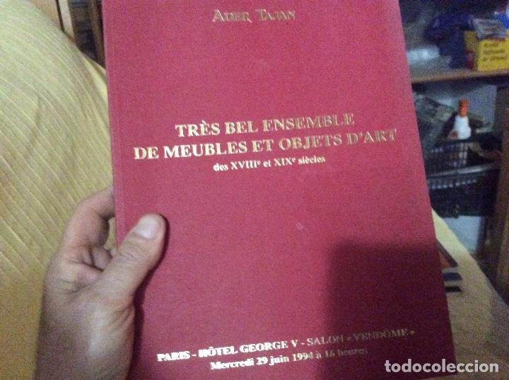 Art: Catalogo subasta de antiguedades ader tajan