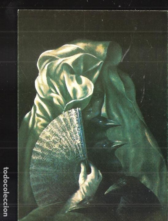 Art: Julio Visquerra. 1985. Galer&iacute;a ART-3. Figueres. Tarjeta postal.