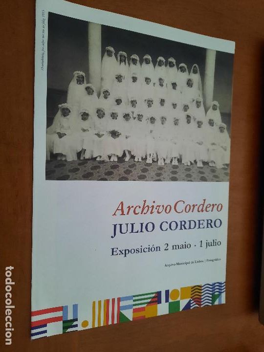 Art: ARCHIVO CORDERO. JULIO CORDERO. CAT&Aacute;LOGO DE EXPOSICI&Oacute;N. 4 P&Aacute;GINAS. FOTOGRAF&Iacute;A. PORTUGU&Eacute;S. BUEN ESTAD