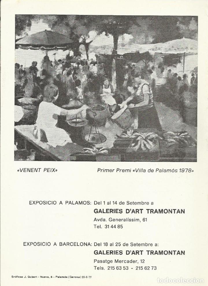 Art: XIV Premi de Pintura Vila de Palam&oacute;s 1979. 8 p&aacute;ginas. 22x16 cm. Buen estado.