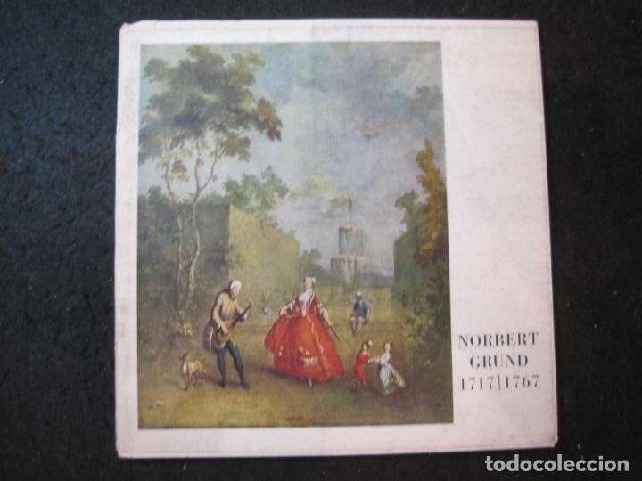 Kunst: NORBERT GRUND 1717 1767-A&Ntilde;O 1978-CATALOGO DE ARTE-VER FOTOS-(V-23.316)