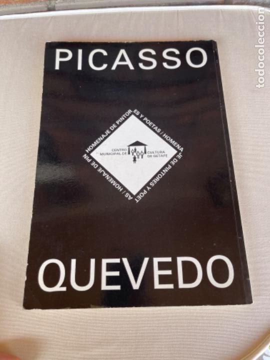 Arte: QUEVEDO Y PICASSO HOMENAJE DE PINTOR CENTRO CULTURAL GETAFE 1981